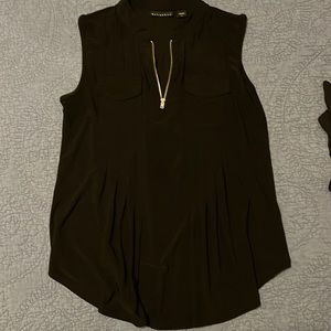 Black dress tank